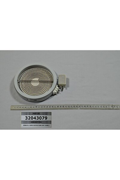 Vestel 32043079 Cam Seramik Ocak 145 mm 1200W Hi-Light Isıtıcı Rezistans Orij...