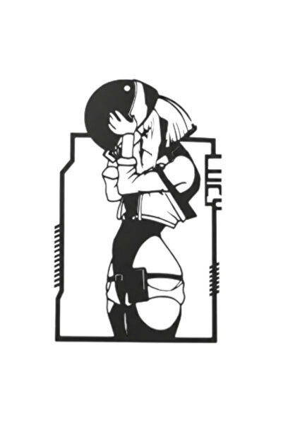 OEM Decoratiune de perete portret Lucy din Cyberpunk Edgerunners