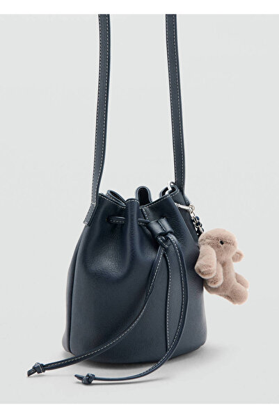 MANGO Kids Tavşan figürlü bucket çanta