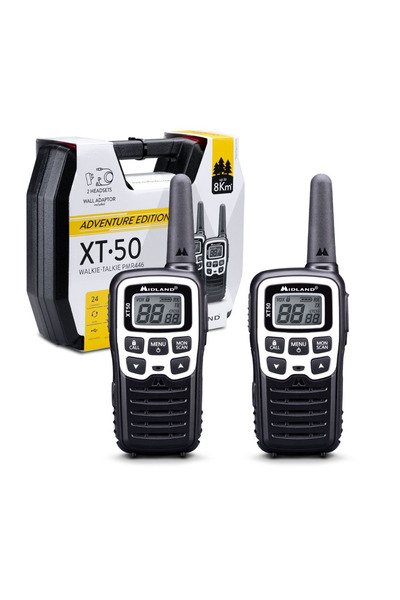 Midland XT50 Ασύρματος Πομποδέκτης Περιπέτειας PMR Σετ 2 τεμαχίων