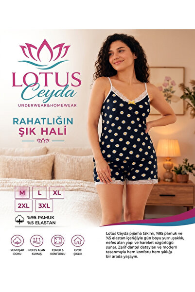 Lotus penye şortlu takım