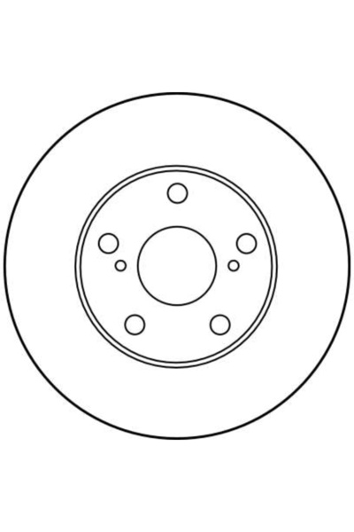 TRWELD DF1431/LUC Disc de șlefuit brut. TOYOTA P. AVENSIS