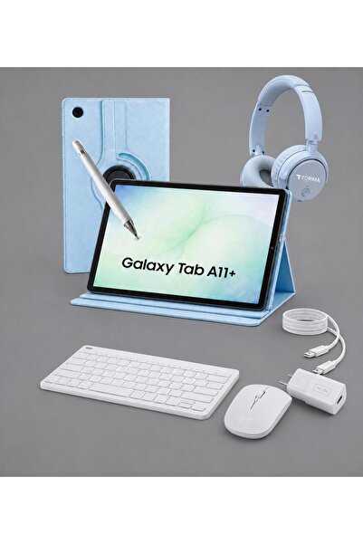 Samsung Galaxy Tab A11 Plus 6gb 128gb 11 İNÇ KILIF+KALEM HEDİYE+BAŞLIK+KLAVYE...