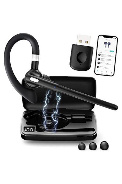 SON IN HIGH Casca bluetooth wireless cu ear hook, SONINHIGH, Bluetooth 5.4, r...