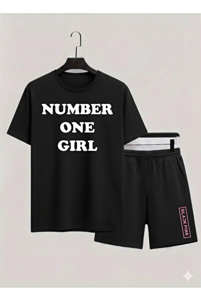 MAGORS Rose from Blackpink K-Pop Printed Cotton Short Sleeved Children's Tshi...