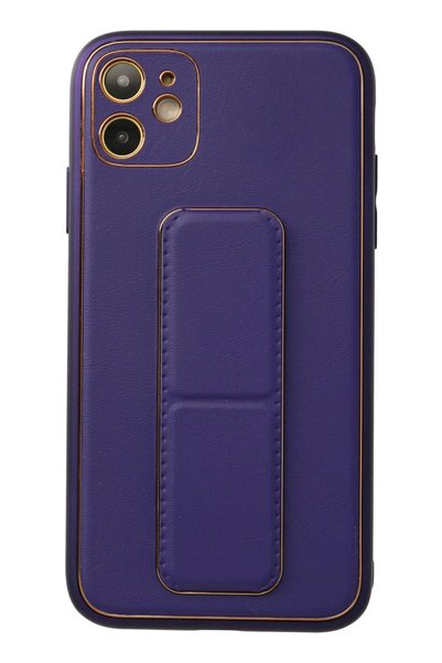 New Face حافظة CONCEPTA لهاتف iPhone 12 مصنوعة من جلد كوكو مع حامل (190950) -...