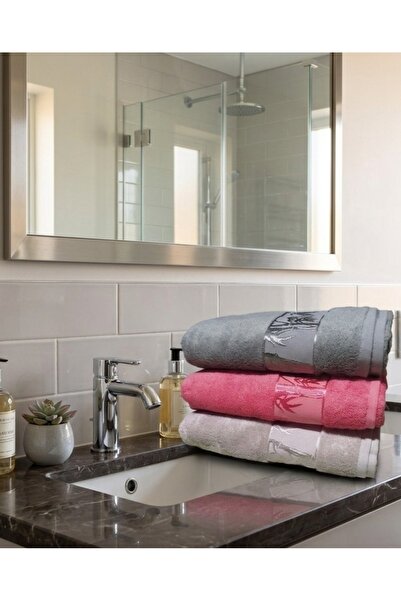 Nurpak Bambus 3 komada 50x90 cm ručnik za ruke i lice 70% bambus 30% pamuk