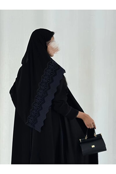 lutezi عباية فيروز نسائية سادة بتصميم كيمونو وقماش كريب خفيف
