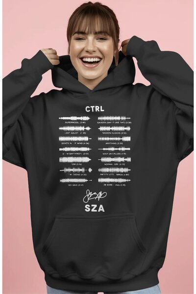 SEVBANO Sza Rapper Singer Front Printed Unisex Oversize Premium Hoodie