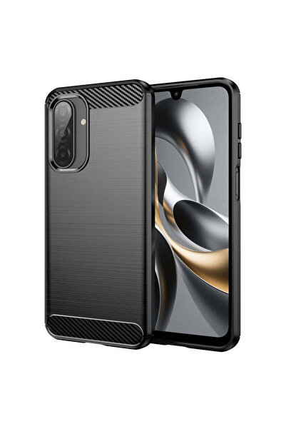Techsuit Husă pentru Samsung Galaxy A17 5G, Silicon Carbon, negru - negru