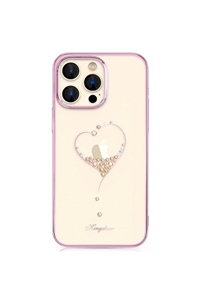 Kingxbar Husă de protecție pentru iPhone 14 Pro Max, roz
