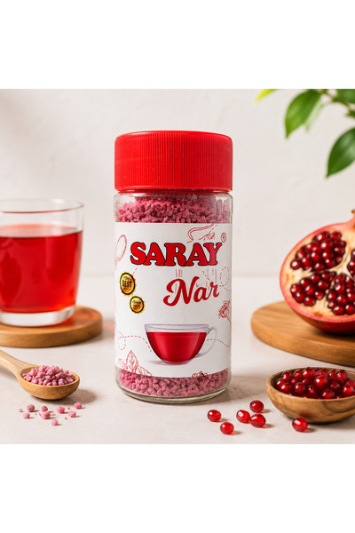Saray Instant Pomegranate Granulated Tea, SARAY, 200 g