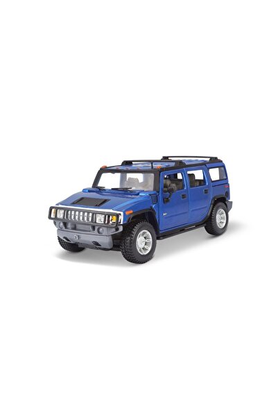 Maisto Masinuta Hummer H2, albastru, 1:27