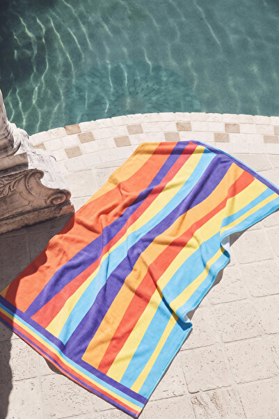 XJIM 100% Cotton Digital Printed Beach Towel (75X150)