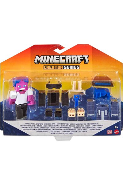 mattel Figurina din seria Minecraft Wizard, Mattel, 5 ani+, Multicolor