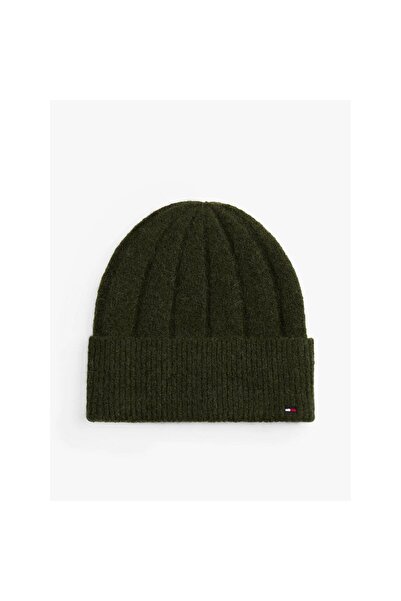 Tommy Hilfiger Th Aw0aw17779 Th Flag Fluffy Beanıe Kadın Bere