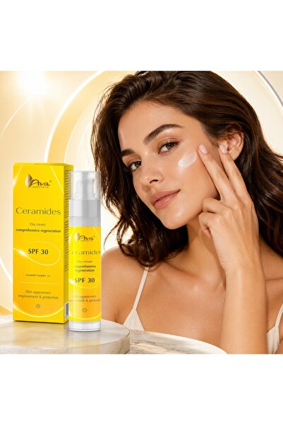 Ava Laboratorium Ceramides - Crema de zi Regenerare Completa cu SPF 30 si cer...