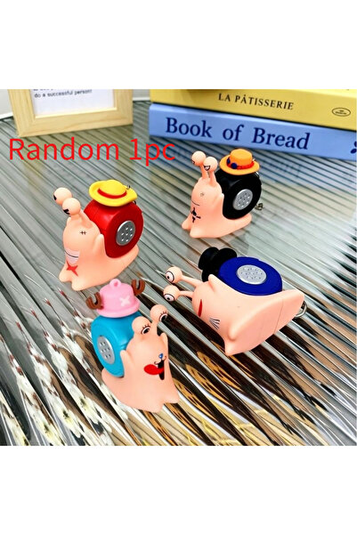 choice2 Bandai Random 1pc Anime One Piece Den Den Mushi Model Toys Cartoon Lu...