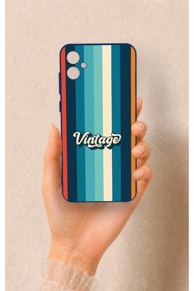 Vip Case Samsung A05 Compatible Vintage Patterned Silicone Case