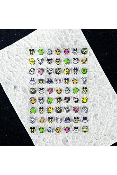Choice30 23-MINI Y2K Ancient Small Animals Kawaii Stytle Sticker Nail Art Diy...