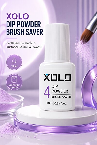 xolo Sertleşen Uygulama Fırçaları İçin Cleanser Kurtarıcı Bakım Solüsyonu Pol...