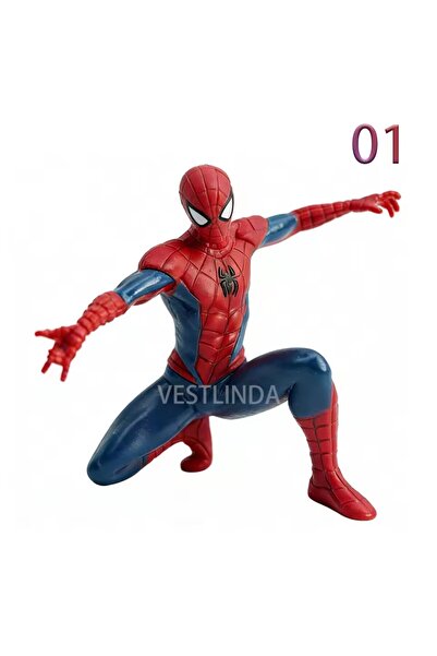Choice4 01 Popular Marvel Superhero Spider-Man 7-9 cm Mini Hand-made Desktop ...