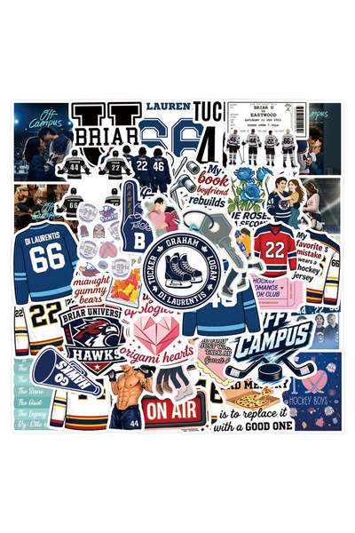 Choice1 105Pcs 55/105Pcs American TV Series Off Campus Stickers Decal DIY for...