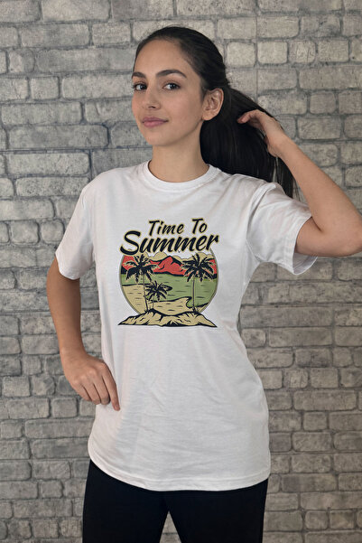 örses Time to Summer Printed Premium T-Shirt |   Special Gift Includes
