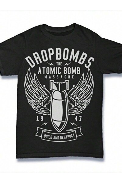 9TAY Versatile Universally Flattering, The Drop Bombs T-Shirt Creates An Exqu...