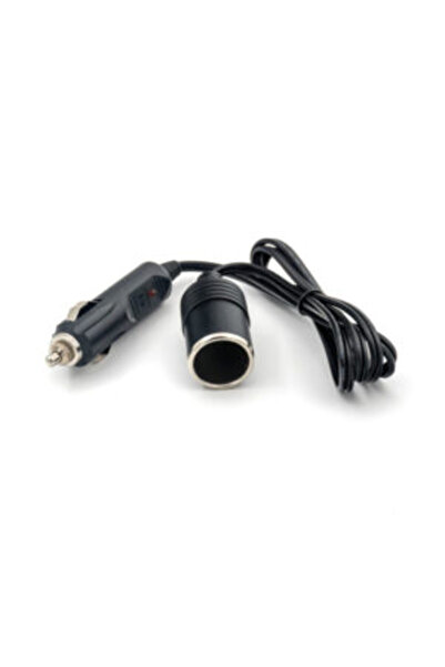 CarGuard Car cigarette lighter extension cable – 1 m – with 10A fuse