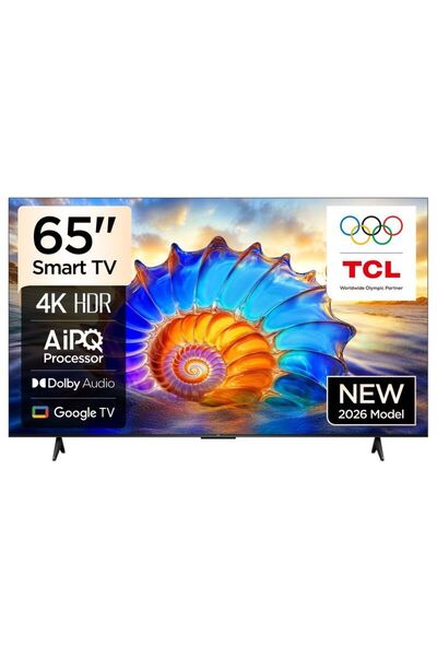 TCL 65 Inch P61L 4K HDR Smart Google TV (2026 Model) With AiPQ Processor, HVA...