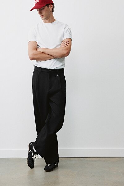 Pull & Bear Pens detaylı tailored fit pantolon