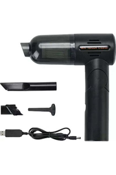 Promagg Mini Aspirator Auto Portabil Reîncărcabil cu Filtru HEPA, cu Funcție ...