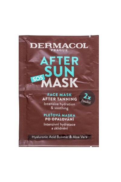 Dermacol Маска за лице след слънце 2 x 8 мл
