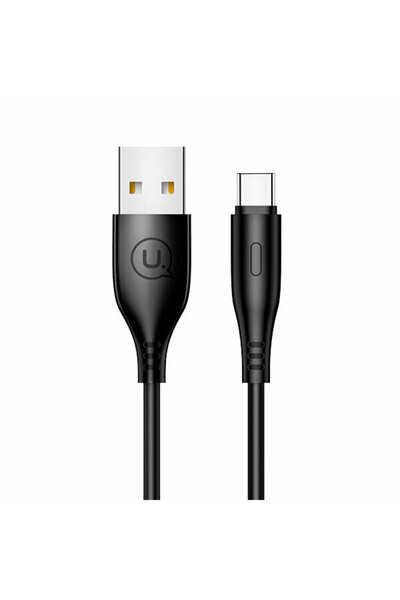 Usams US-SJ 267 Καλώδιο USB 2.0 Type-C σε USB-A, 10W, 1μ, Μαύρο