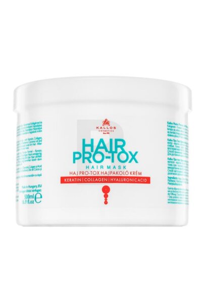 Kallos Hair Pro-Tox Mască de păr – mască nutritivă cu cheratină, 500 ml