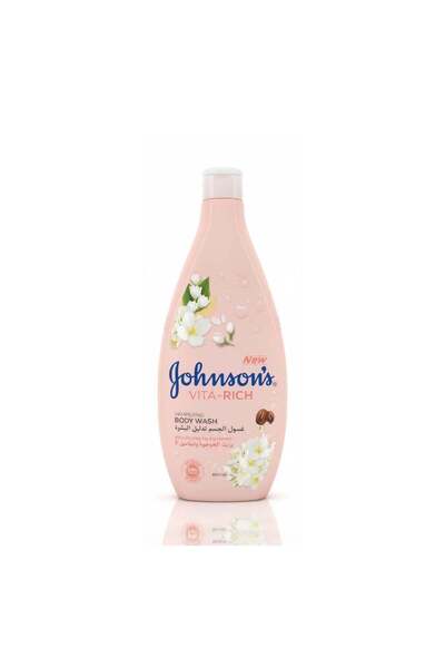 Johnson's غسول الجسم بزيت الجوجوبا وفيتامين E من جونسون - 750مل