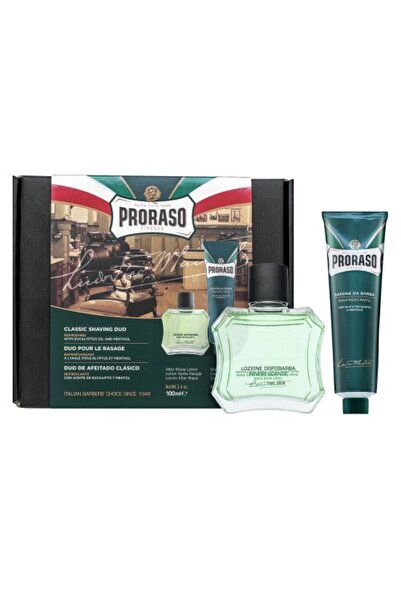 Proraso Set Duo II Clasic Revigorant pentru Bărbierit. 100 ml + 150 ml