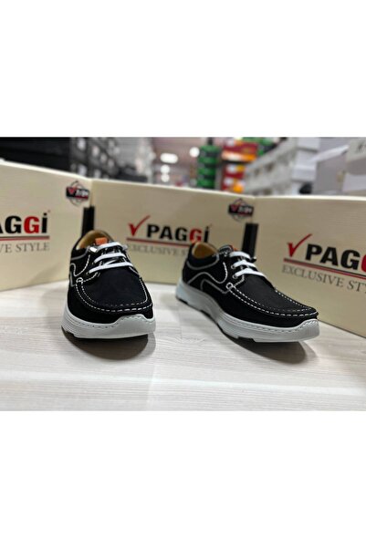 Paggi 803 Genuine Leather Casual Comfortable Men's Shoes