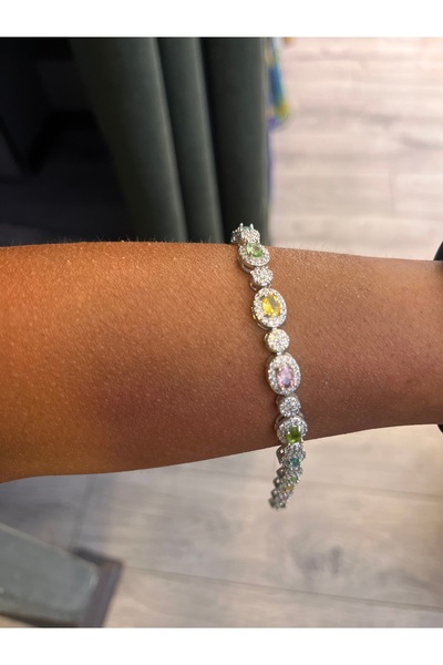 gozdeasutayaccessory Colorful stone bracelet