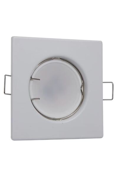 LEX LEXCollective Spot LED încastrat, 3W, 3000K, Reglabil, Pătrat, Ø50 mm, Alb