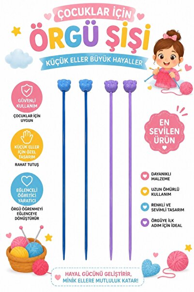 hobi dünyası evim 2 Adet 3.00 mm Kalınlık 20 cm Uzunluk Çocuklar İçin Tatlı A...