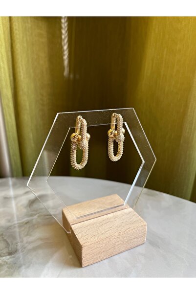 ASULIA Brand Model Stone Tiff Earrings