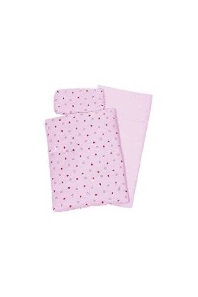 Goki Set de lenjerie de pat roz pentru păpuși