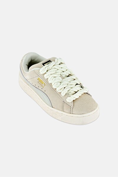 Puma x Select Kids Boy Suede Xl Rope Lace Up Outdoor Shoes, Off White