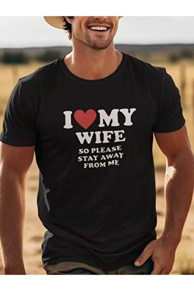 45 BPM I Love My Wife, Men'S Cotton Personalized Printed Short Sleeve T-Shirt...