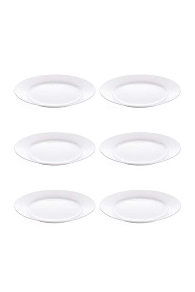 Dove 6-Piece Dinner Plate Set White 9inch