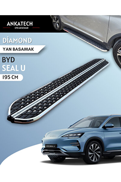 ANKATECH BYD Seal U Elektrikli DIAMOND Krom Yan Basamak 193 Cm 2022 Üzeri A+ ...