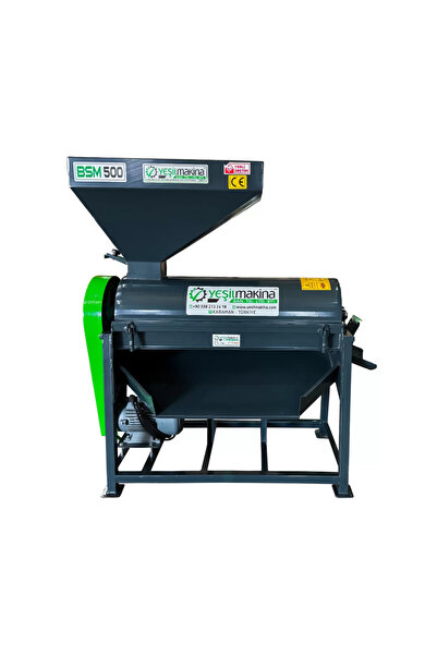 Yeşil Makina Bsm 500d Badem Soyma Makinesi Devir Ayarlı 3 Hp