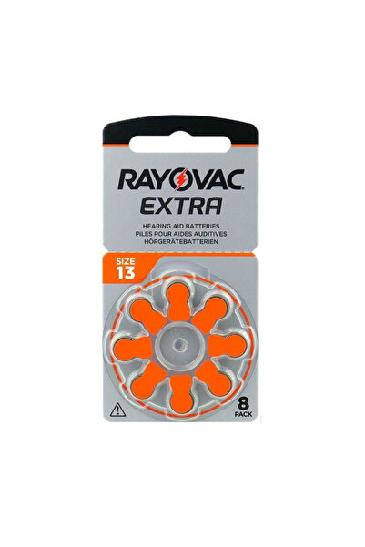 Rayovac Extra 13 μπαταρίες ακουστικών βαρηκοΐας 1.4V 8τμχ